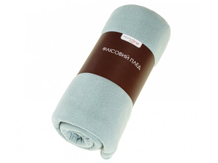 Плед флисовый Home Line. Полар Ментол