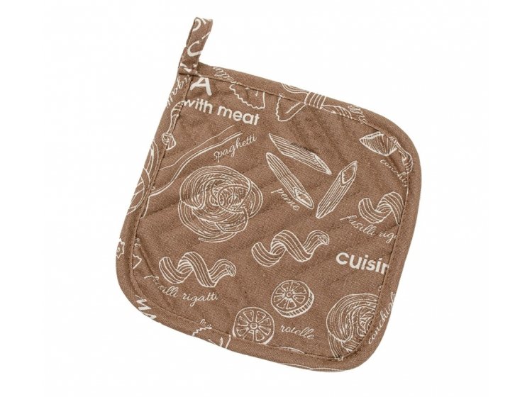 Прихватка для кухни Home Line. Паста светло-коричневого цвета