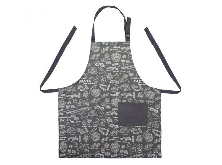 Фартук кухонный Home Line. Паста цвета графит