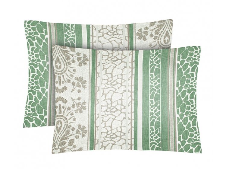 Набор наволочек Home Line. Бязь Мармур зелений 140