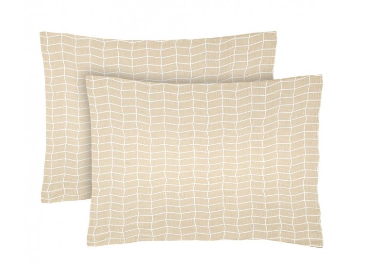 Набор наволочек Home Line. Бязь Паркет пудра 140