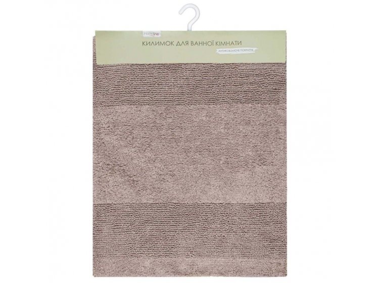 Коврик для ванной Home Line. Stripes капучино