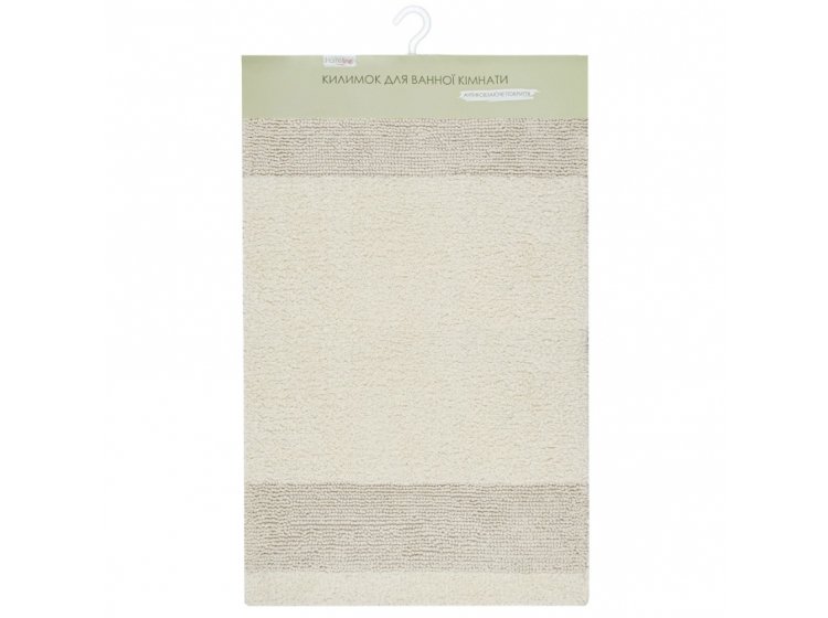 Коврик для ванной Home Line. Stripes айвори