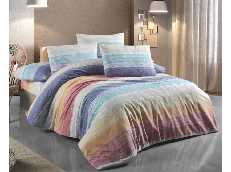 Постельное белье Home Line. Фланель Веселка