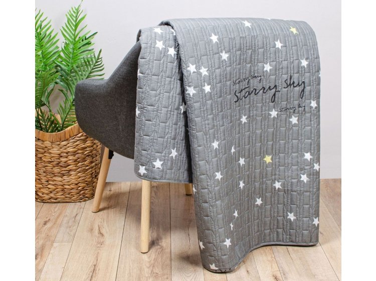 Стеганое покрывало Home Line. Пэчворк Зірки 149