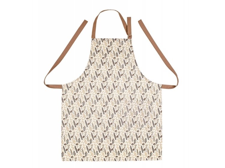 Фартук кухонный Home Line. Цвітіння трав коричневый/корица
