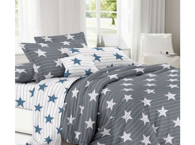 Постельное белье Sofia. Ранфорс СР-367 Звезды