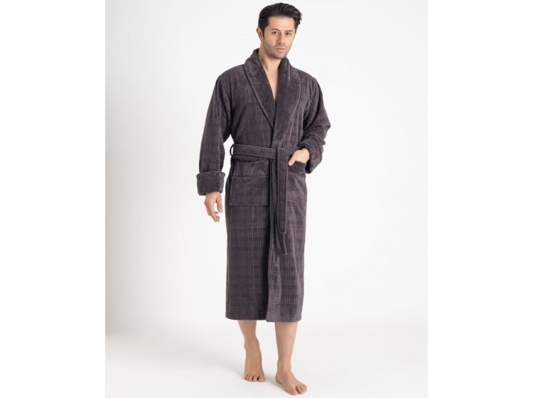 Халат махровый мужской Nusa. NS 1485 kaya