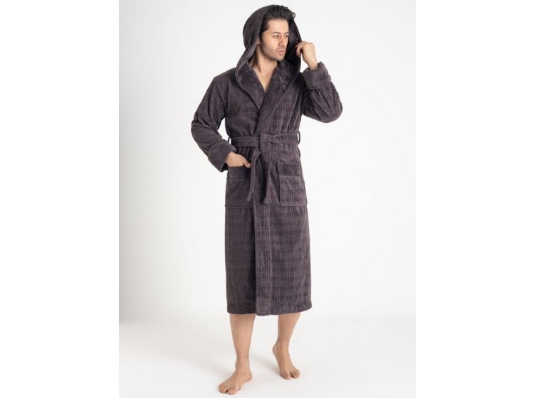 Халат махровый мужской Nusa. NS 1490 kaya
