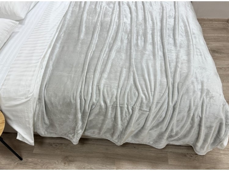 Плед Ecotton. Wellsoft 24-3615 Cool gray