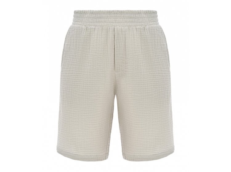Шорты мужские муслиновые German Volf. 24064 платинового цвета
