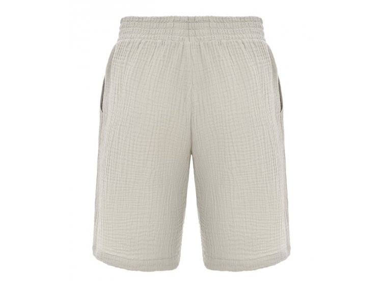 Шорты мужские муслиновые German Volf. 24064 платинового цвета