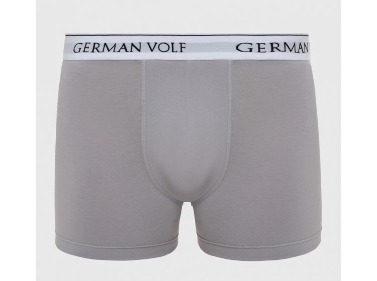 Боксеры мужские 2 шт. German Volf. 23101-1 хлопок серого цвета