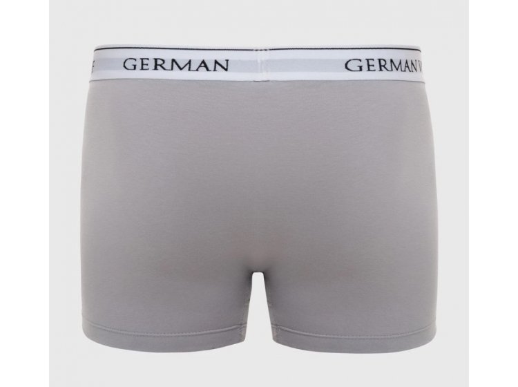 Боксеры мужские 2 шт. German Volf. 23101-1 хлопок серого цвета