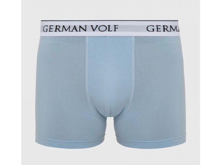 Боксеры мужские 2 шт. German Volf. 23103-1 хлопок голубого цвета