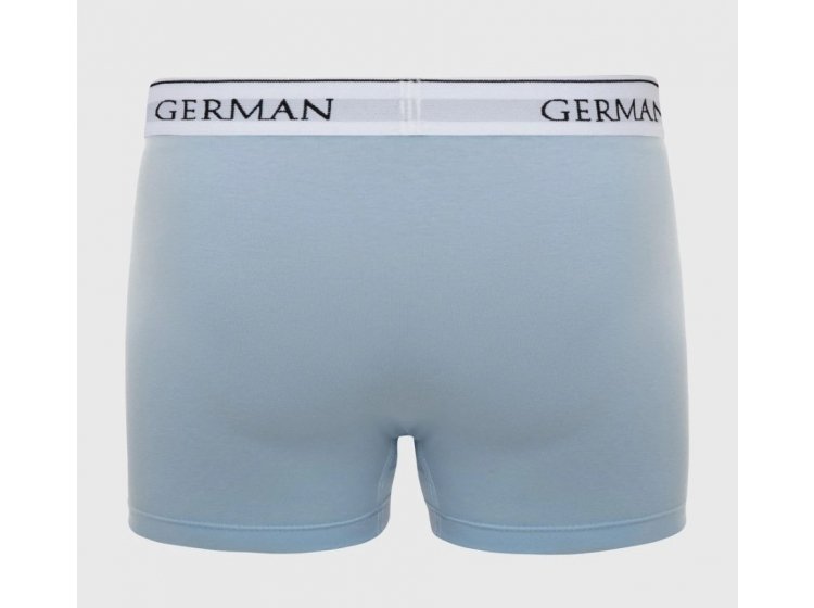 Боксеры мужские 2 шт. German Volf. 23103-1 хлопок голубого цвета