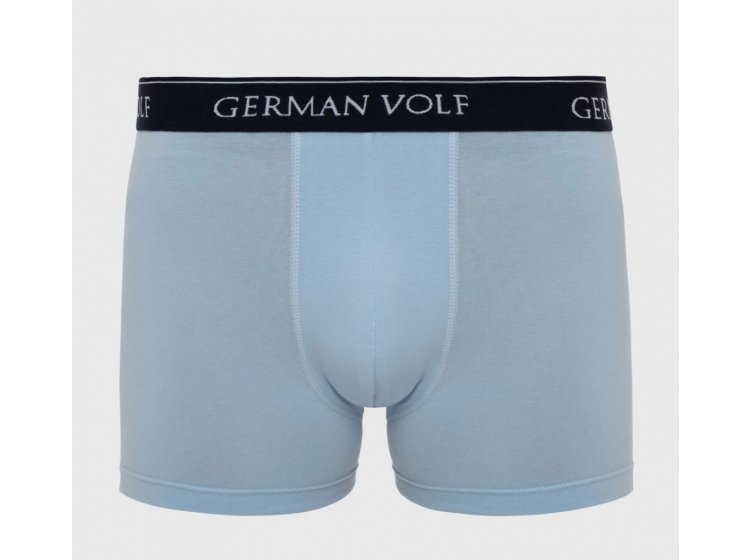 Боксеры мужские 2 шт. German Volf. 23103-1 хлопок голубого цвета