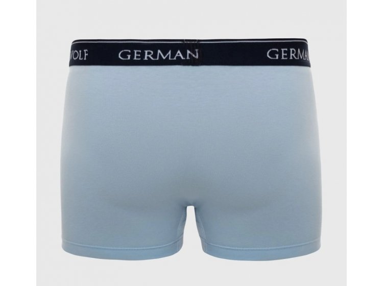 Боксеры мужские 2 шт. German Volf. 23103-1 хлопок голубого цвета