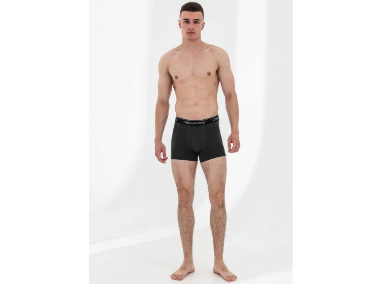 Боксеры мужские 2 шт. German Volf. 23056-1 хлопок черного цвета