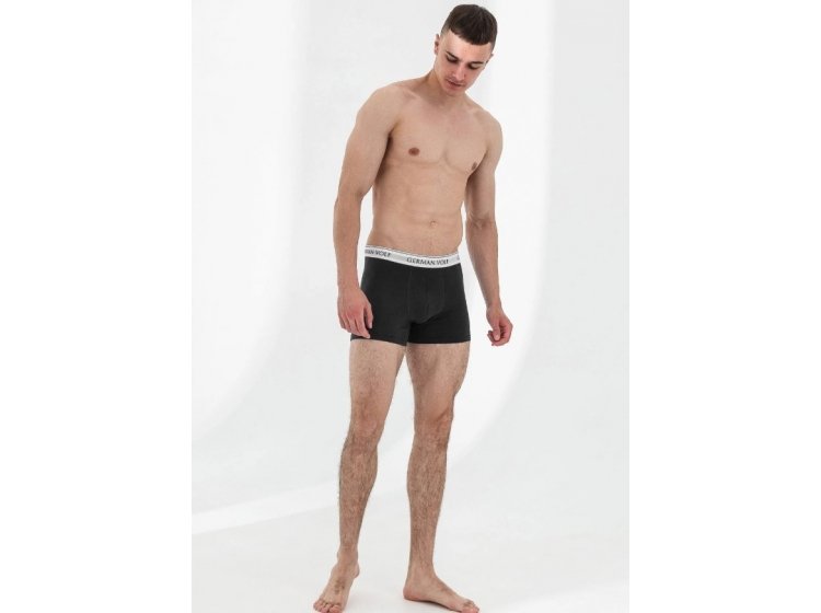 Боксеры мужские 2 шт. German Volf. 23056-1 хлопок черного цвета