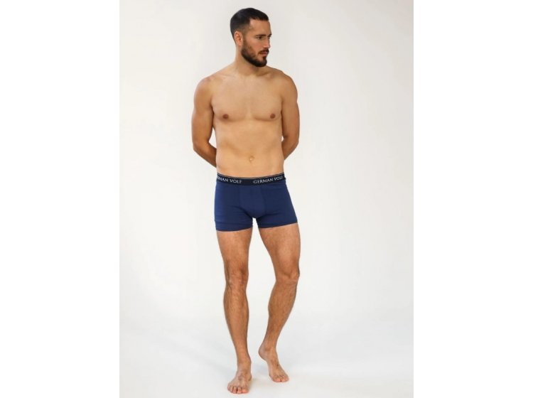 Боксеры мужские 2 шт. German Volf. 23153-1 темно-синего цвета