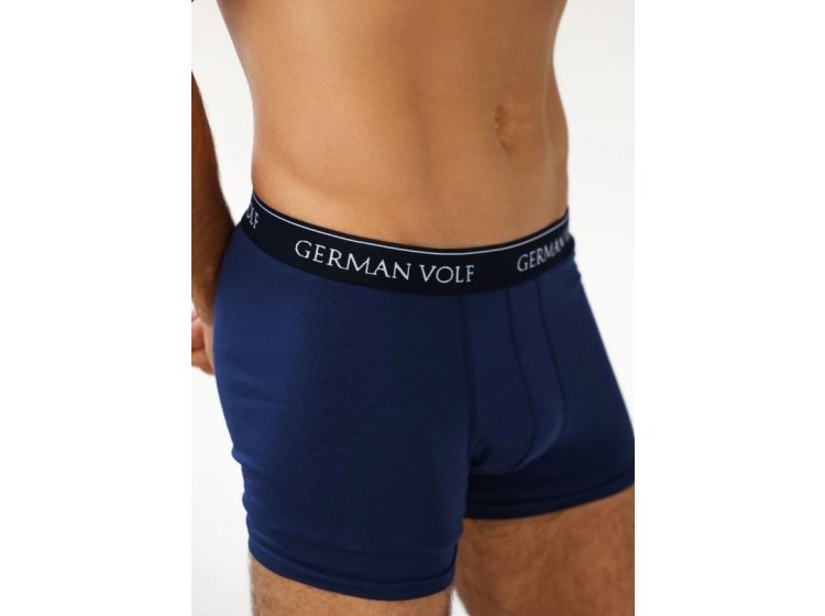 Боксеры мужские 2 шт. German Volf. 23153-1 темно-синего цвета