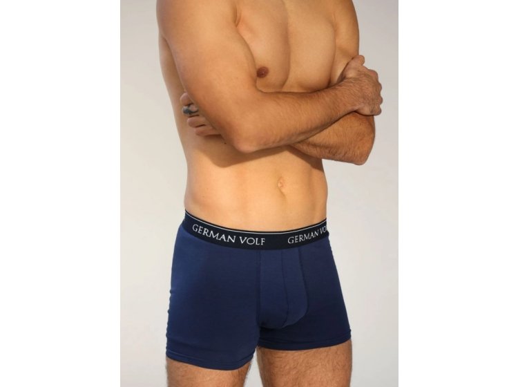 Боксеры мужские 2 шт. German Volf. 23153-1 темно-синего цвета