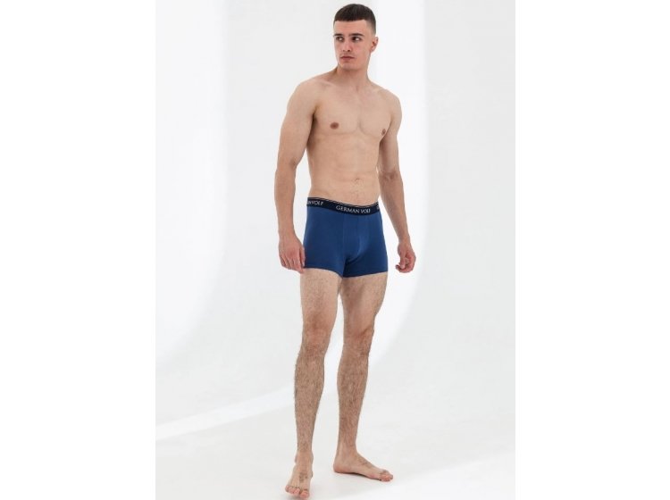 Боксеры мужские 2 шт. German Volf. 23057-1 хлопок синего цвета