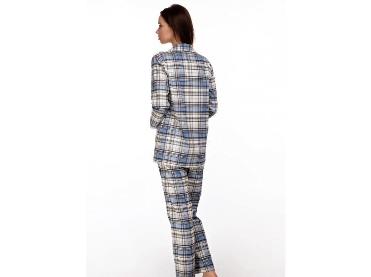 Пижама фланелевая German Volf. 00065 рубашка и брюки