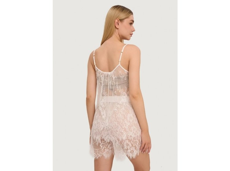 Комплект гипюровый German Volf. 24059 топ и шорты с поясом
