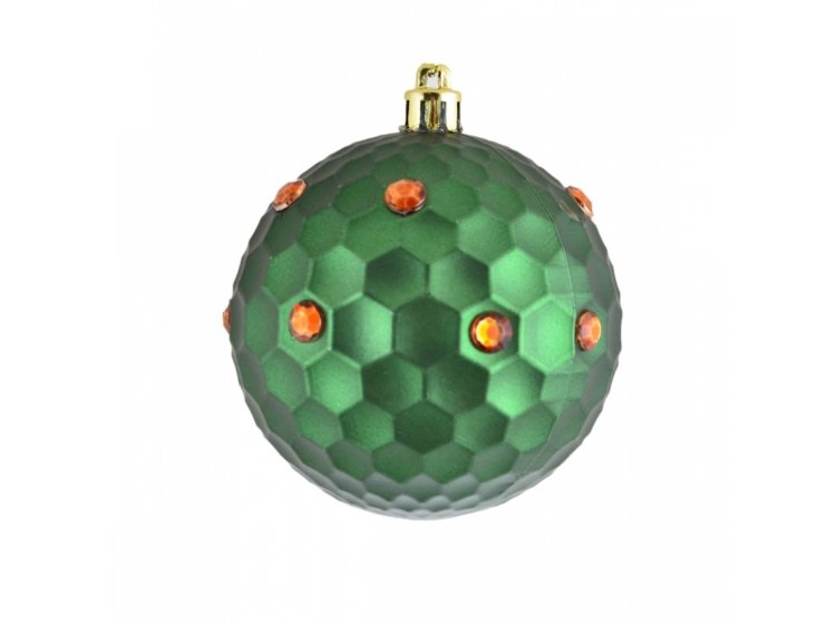 Елочный шар Yes! Fun. Грани изумрудный