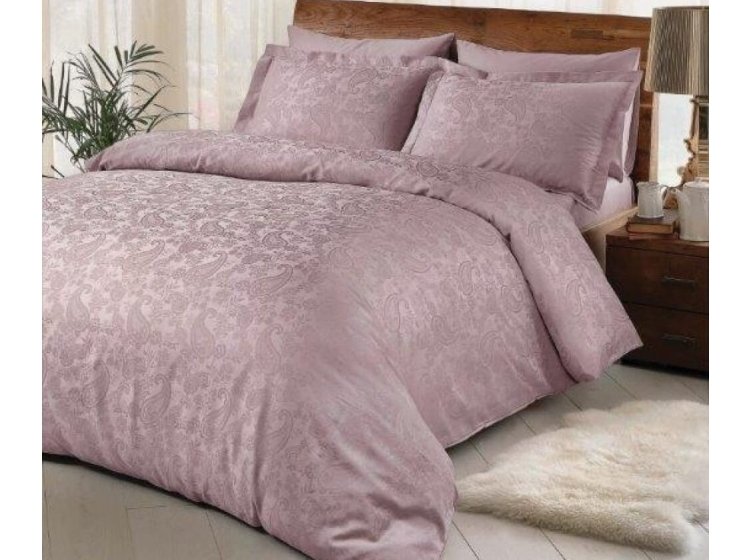 Постельное белье TAC. Brinley lila  Жаккард 