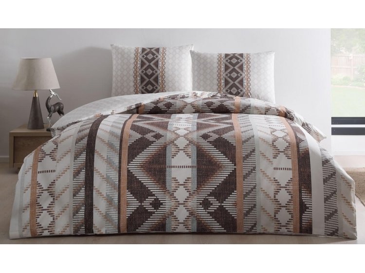 Постільна білизна TAC. Ранфорс Ferlin Coffee