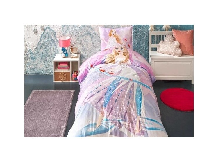 Подростковое постельное белье TAC. Ранфорс Disney Frozen Breezy
