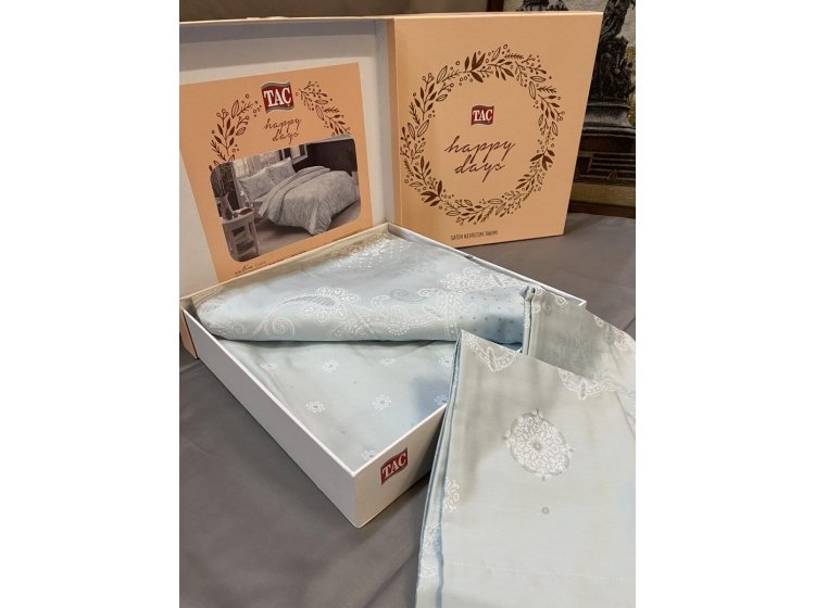 Постельное белье TAC. Sateen Lucca Mint