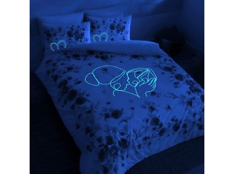 Светящееся постельное белье TAC. Shiny (простынь на резинке)