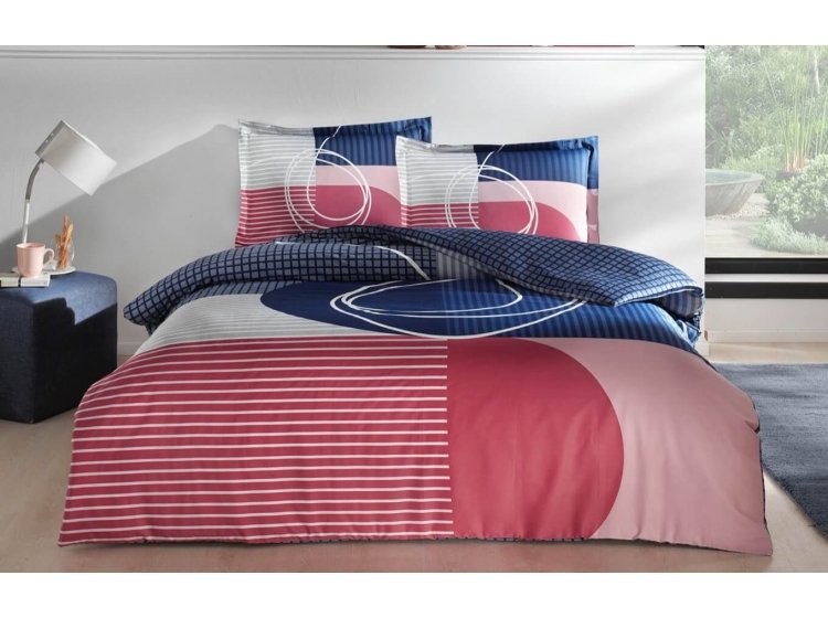 Постельное белье Tac. Satin Pandora Blue