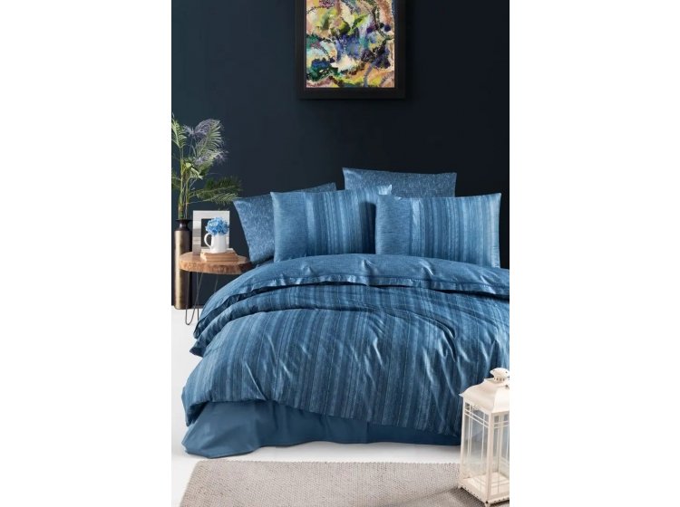 Постельное белье La Romano. Premium сатин Talya Blue