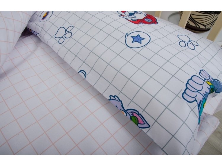 Постельное белье в детскую кроватку ТЕП. Друзья щенята