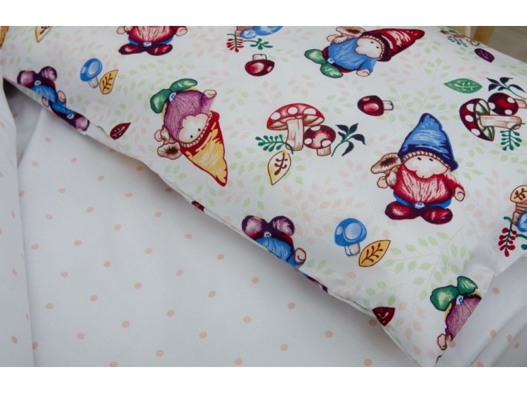 Постельное белье в детскую кроватку ТЕП. Веселые гномы