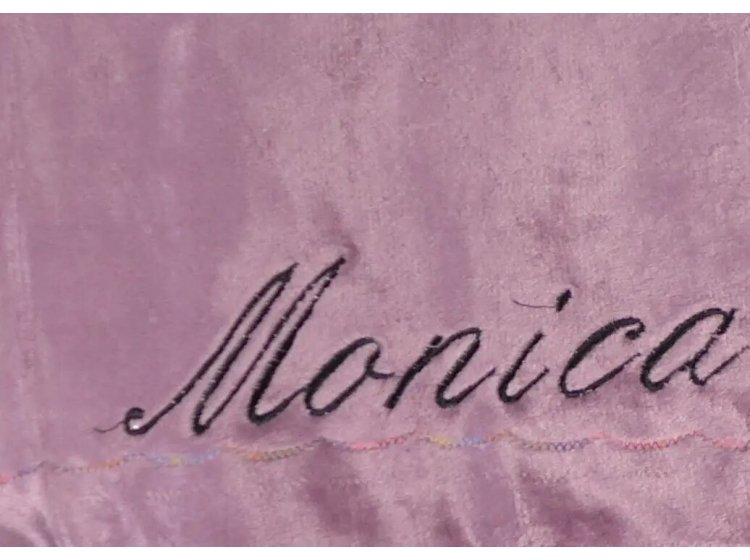 Велюровое постельное белье Koloco. Monica фиолетовое