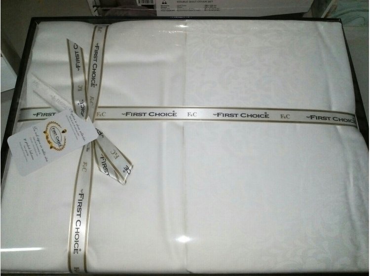 Постельное белье First Choice. Jaсquard Misra в упаковке