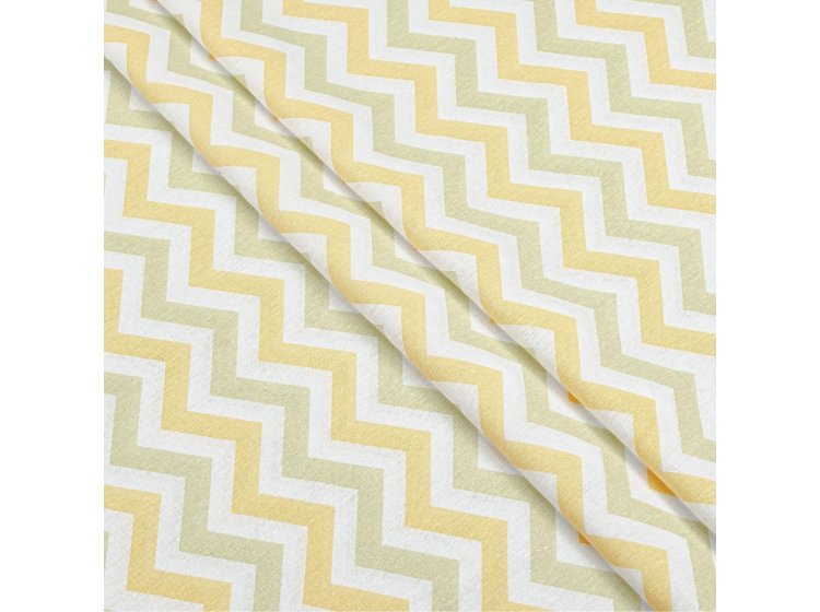 Постельное белье Home Line. Бязь  Зіг заг персиково-бежевий