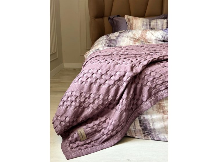 Жаккардовое покрывало-пике Saheser. Сotton Enza murdum