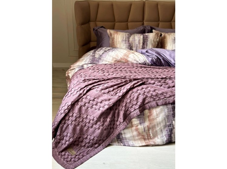 Жаккардовое покрывало-пике Saheser. Сotton Enza murdum