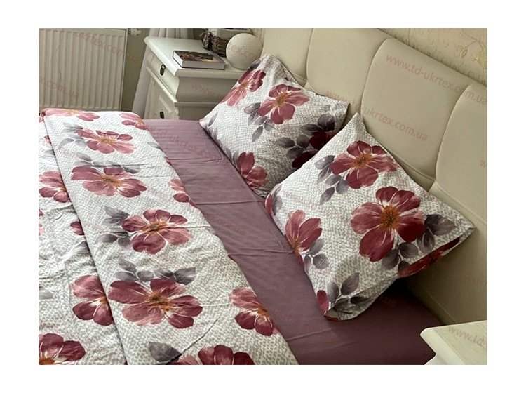 Постельное белье Novita. Фланель Цветы