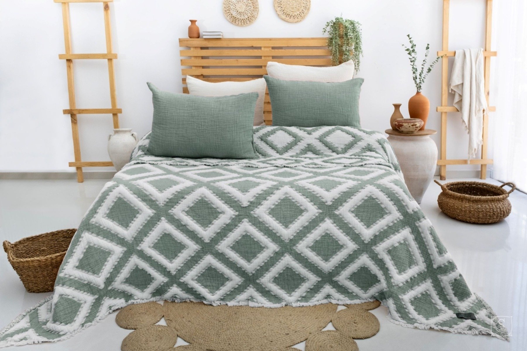 新品 MOUNTAIN RESEARCH Square Cushion Big df06_giant-comfy-cushion-green